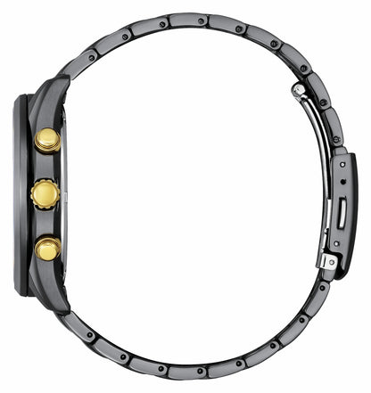 Classic LIGHT in BLACK Black Dial Stainless Steel Bracelet AT2576-68E | Citizen Best Price