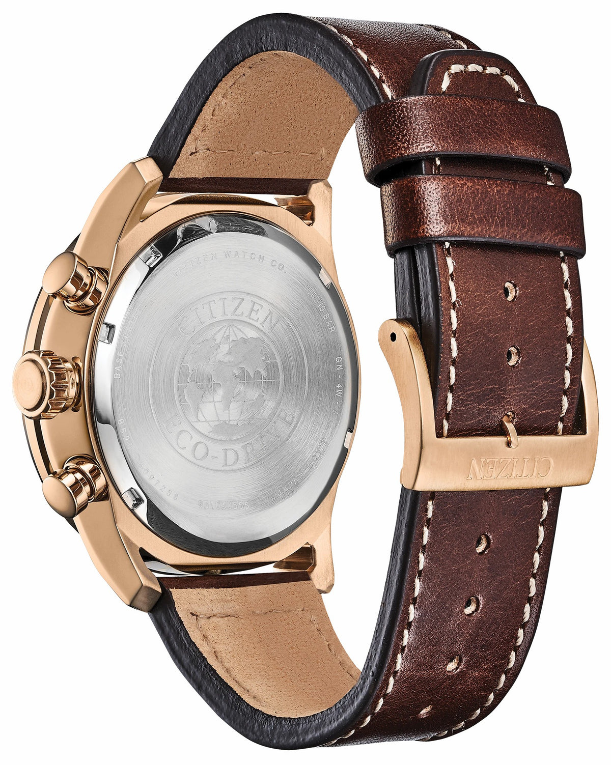 Citizen Avion Eco-Drive Rose Gold Blue Dial Watch | Citizen Top Pick
