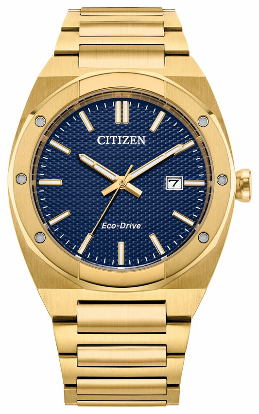 Sport Luxury Blue Dial Stainless Steel Bracelet BM7662-59L | Citizen Value