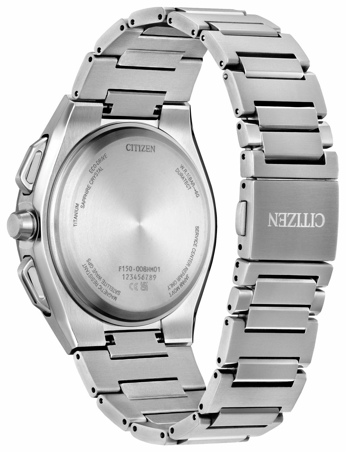 Satellite Wave X Blue Dial Super Titanium Bracelet CC3097-52L | Citizen Popular