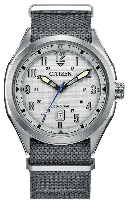 Terra Force Gray Dial Nylon Strap AW1890-01A | Citizen Smart Buy