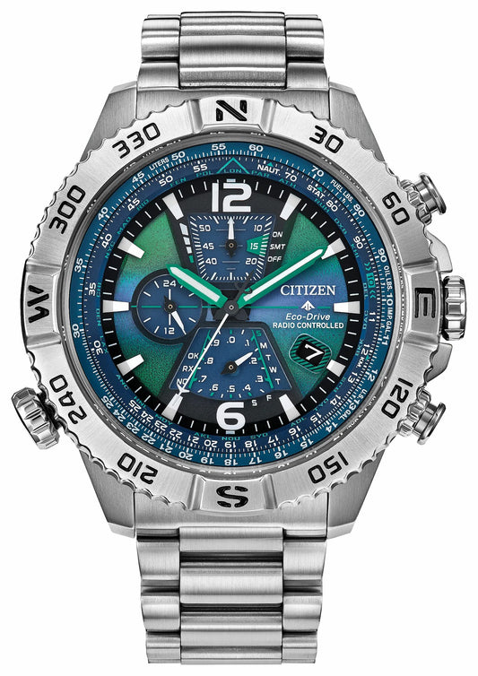 Promaster Navihawk A-T Blue Dial Stainless Steel Bracelet AT8220-55W | Citizen Hot Sale