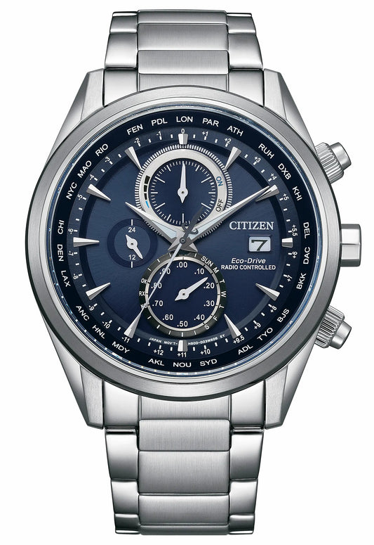 Sport Luxury Blue Dial Stainless Steel Bracelet AT8260-85L | Citizen Latest