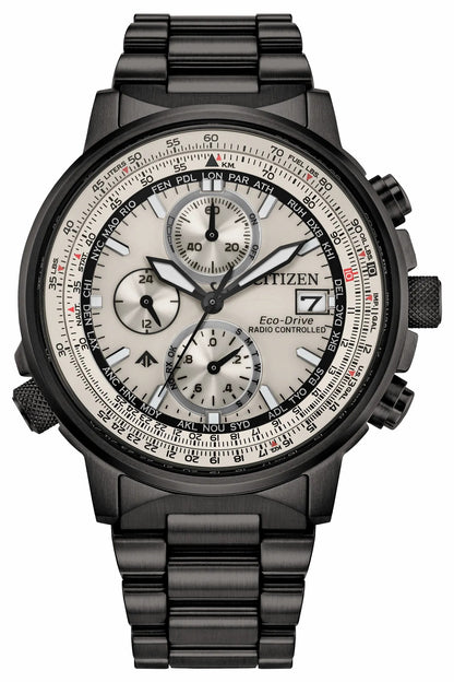 Promaster Navihawk A-T Silver-Tone Dial Stainless Steel Bracelet AT8304-57A | Citizen Value