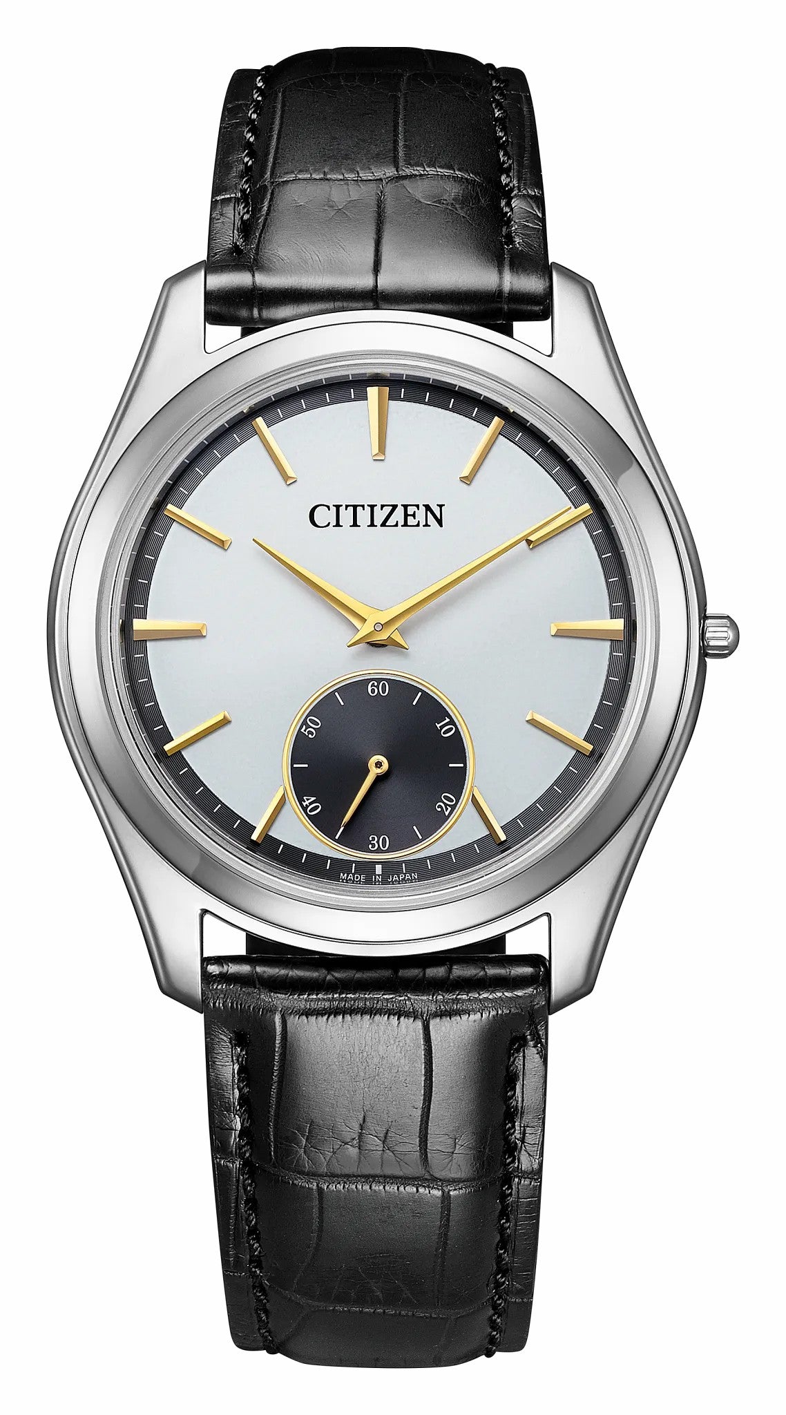 Eco-Drive One White Dial Crocodile Strap AQ5010-01A | Citizen Best Seller
