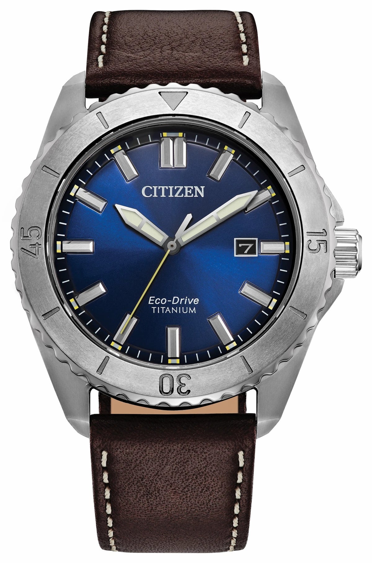 Brycen Blue Dial Leather Strap AW1840-09L | Citizen Trending