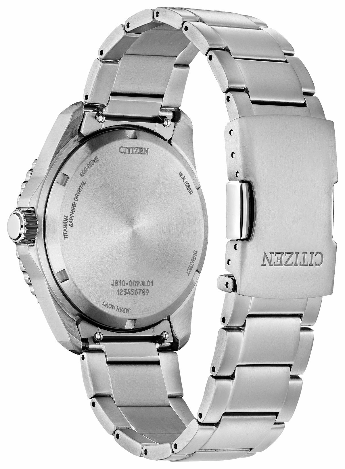 Brycen Black Dial Super Titanium Bracelet AW1840-50E | Citizen Classic