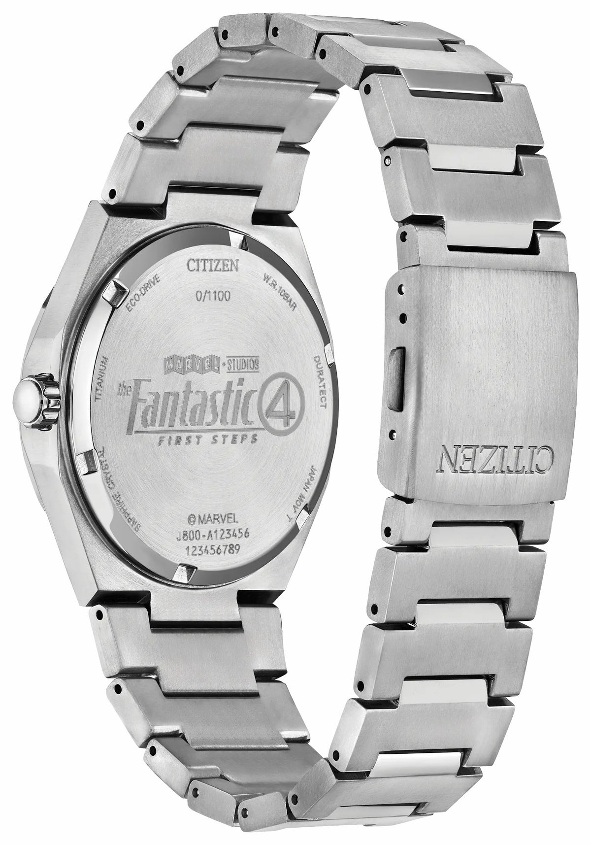 The Fantastic 4: First Steps Blue Dial Super Titanium Bracelet AW0131-66W | Citizen Trusted