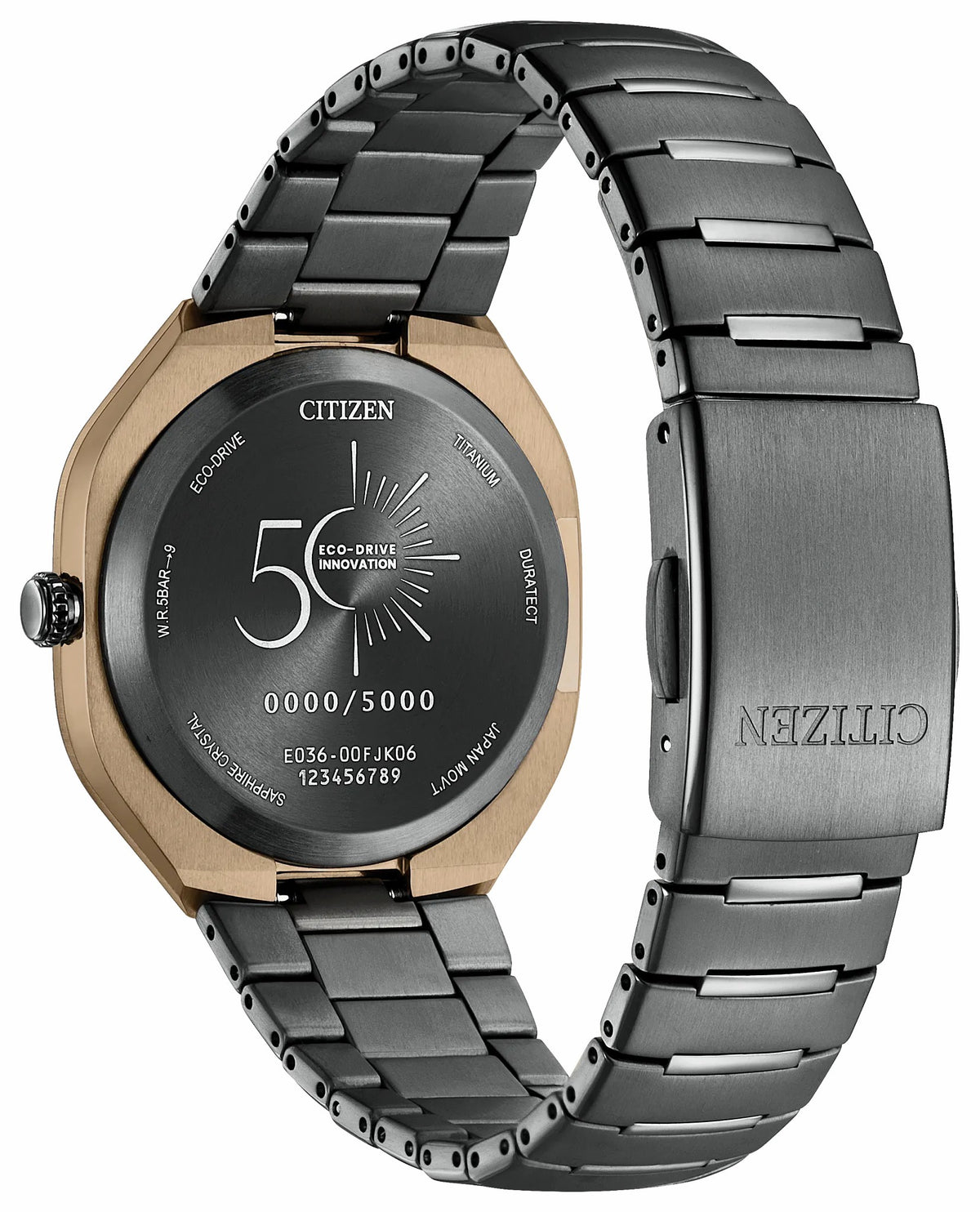 Eco-Drive PHOTON Black Dial Super Titanium with DLC Coating Bracelet BJ6569-59X | Citizen Customer Favorite