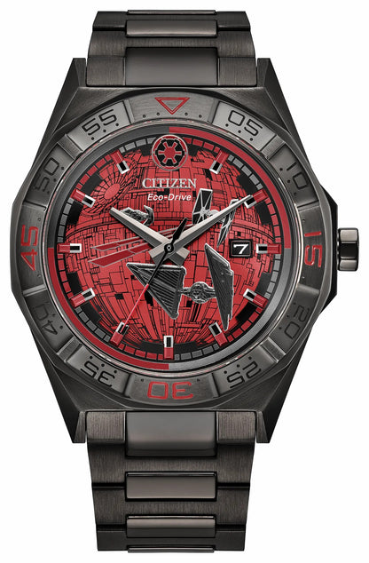 Imperial Battle Black Dial Stainless Steel Bracelet AW1857-57W | Citizen Trusted