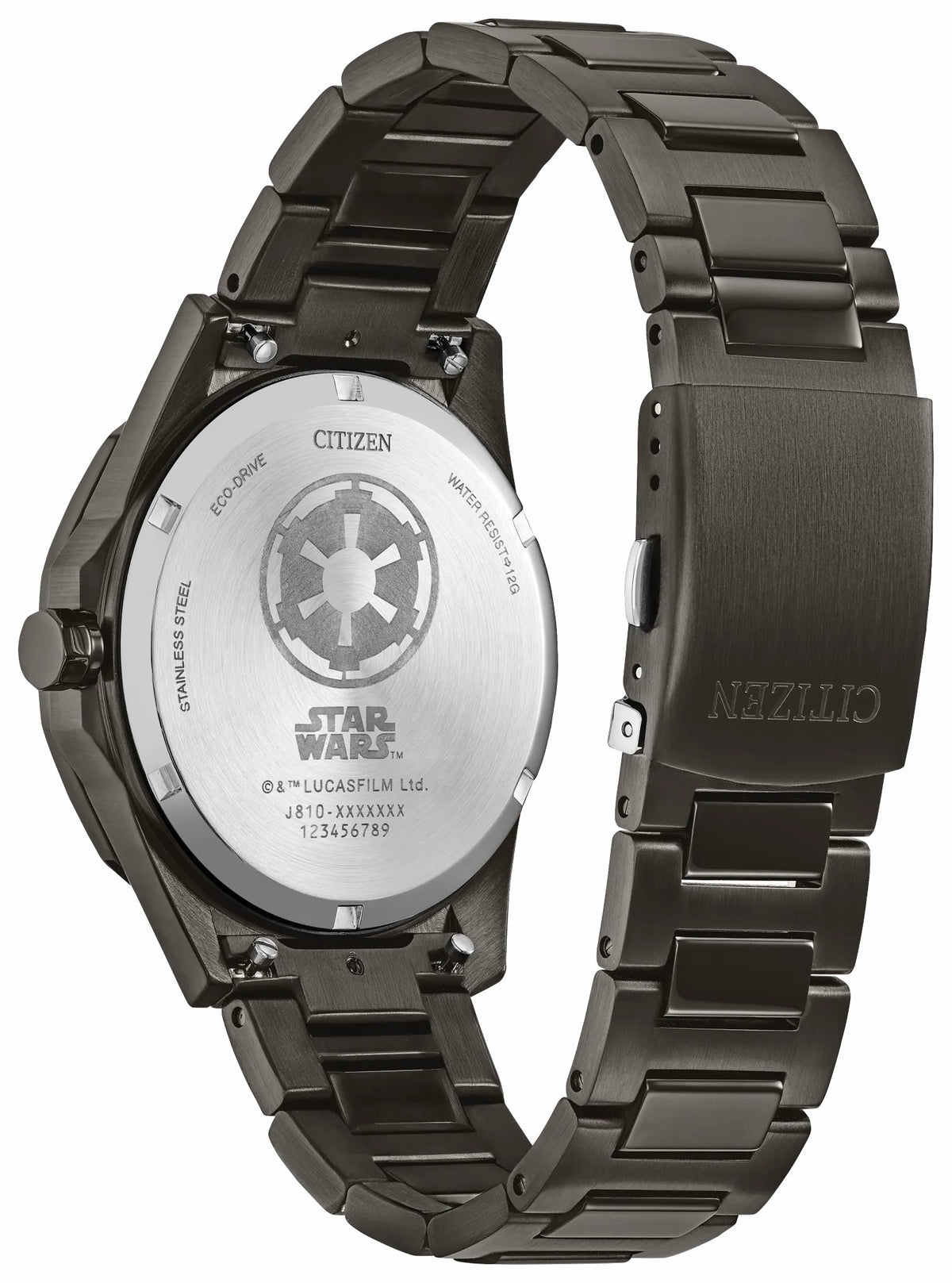 Imperial Battle Black Dial Stainless Steel Bracelet AW1857-57W | Citizen Trusted