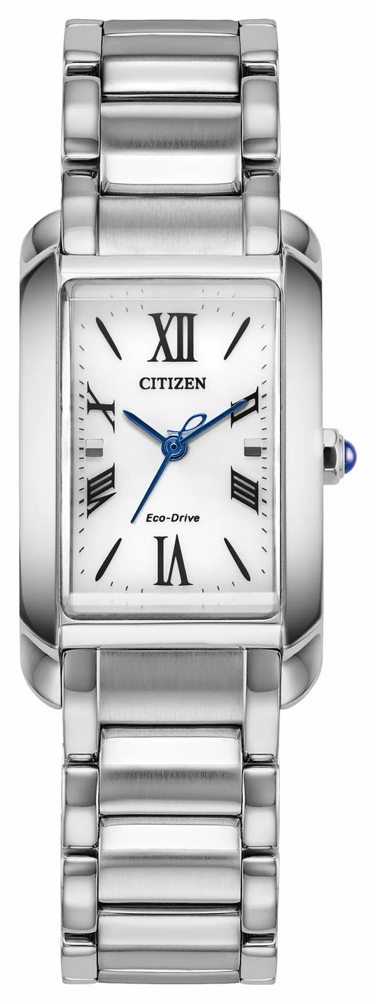 Citizen L Bianca White Dial Stainless Steel Bracelet EW5620-55A | Citizen Great Value