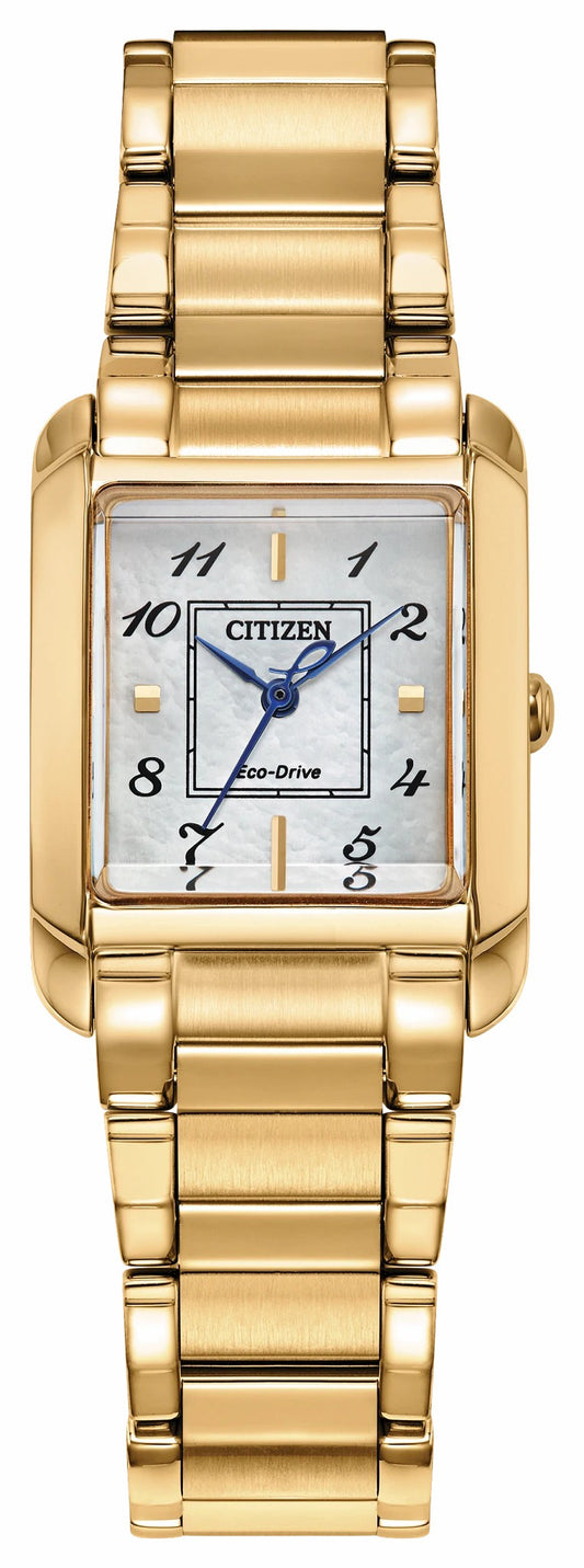 Citizen L Bianca White Dial Stainless Steel Bracelet EW5602-57D | Citizen Sale