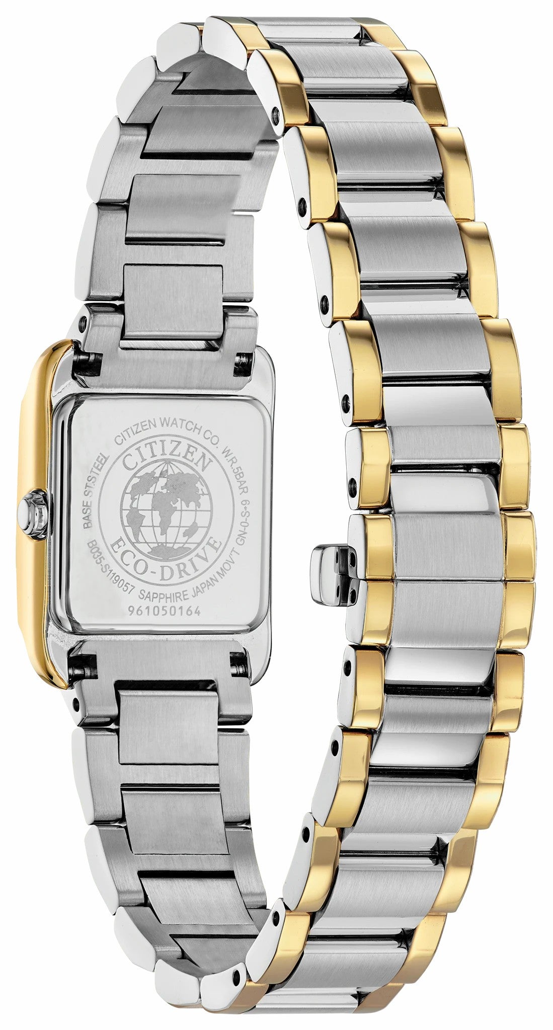 Citizen L Ladies Eco-Drive Gold White Dial Stainless Steel Watch | Citizen Recommended