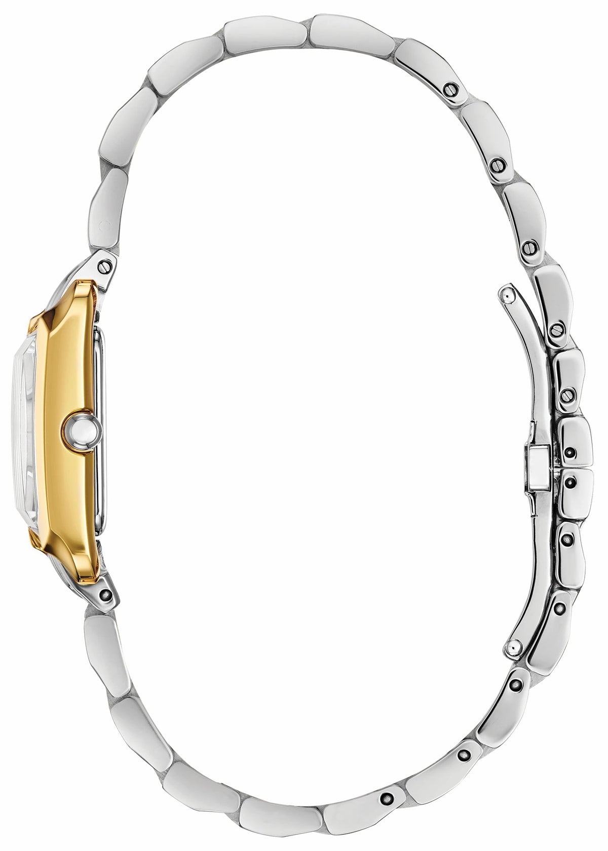 Citizen L Ladies Eco-Drive Gold White Dial Stainless Steel Watch | Citizen Recommended