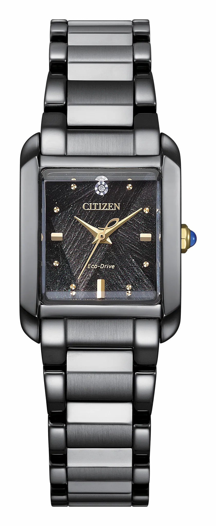 Citizen L Bianca LIGHT in BLACK Black Dial Stainless Steel Bracelet EW5636-55E | Citizen Trending