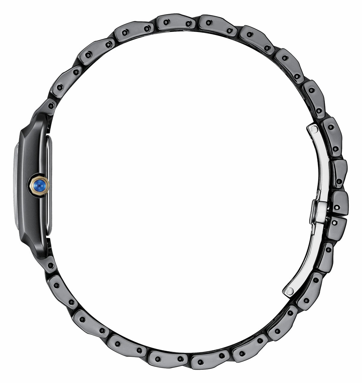 Citizen L Bianca LIGHT in BLACK Black Dial Stainless Steel Bracelet EW5636-55E | Citizen Trending