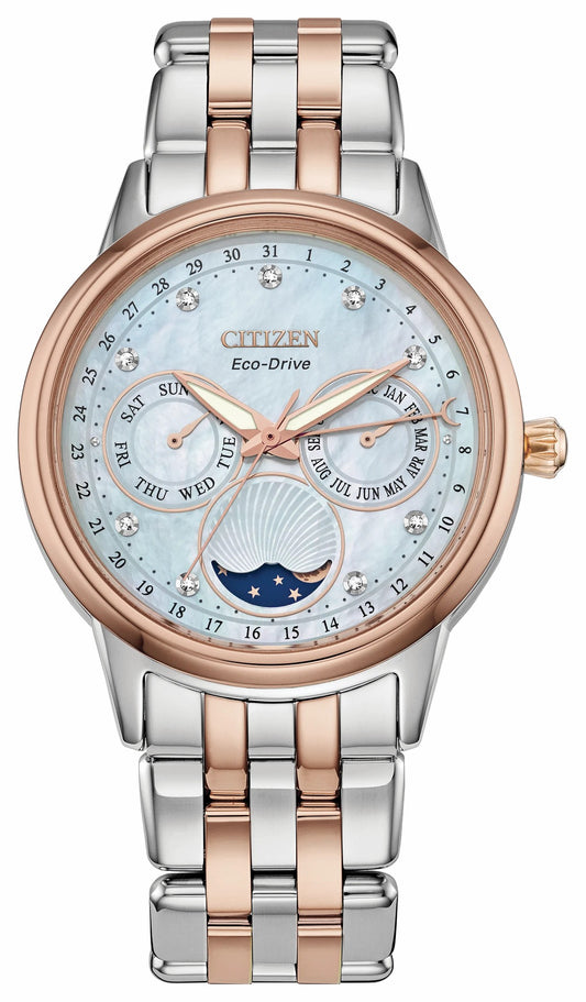 Calendrier White Dial Stainless Steel Bracelet FD0006-56D | Citizen Top Pick