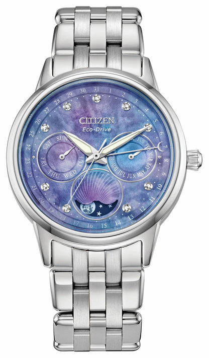 Calendrier Blue Dial Stainless Steel Bracelet FD0000-52N | Citizen Popular