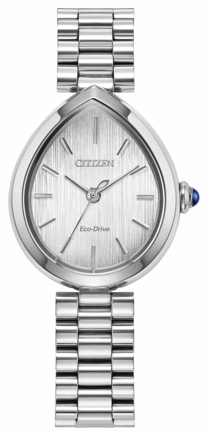 Citizen L Rainell Silver-Tone Dial Stainless Steel Bracelet EM1200-55A | Citizen Hot Sale