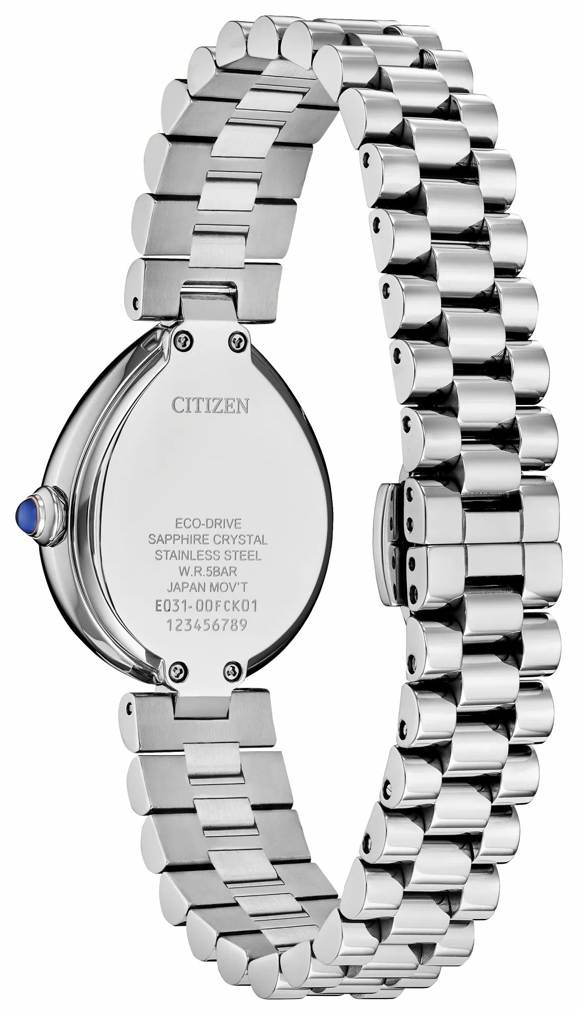 Citizen L Rainell Purple Dial Stainless Steel Bracelet EM1200-55X | Citizen Best Seller