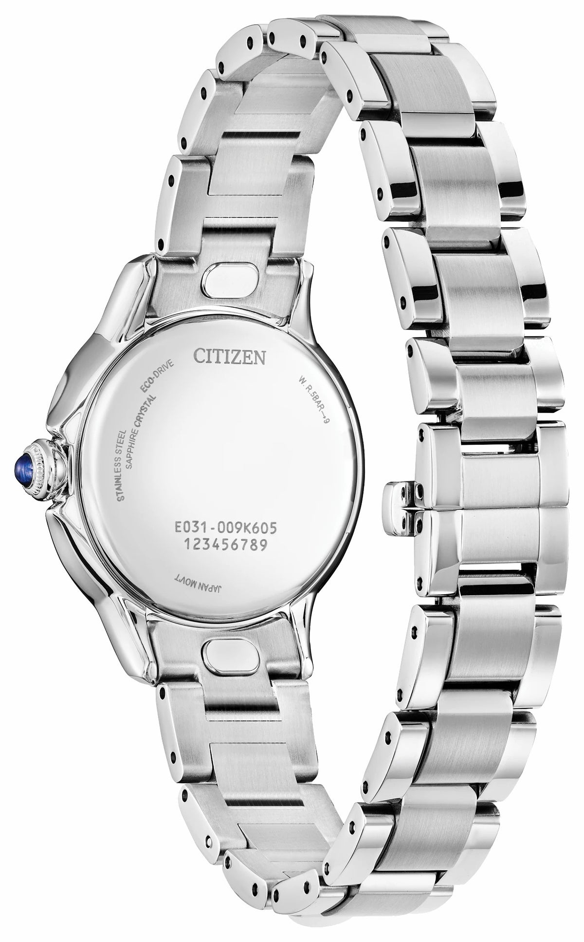 Citizen L Ceci Black Dial Stainless Steel Bracelet EM1160-58E | Citizen New