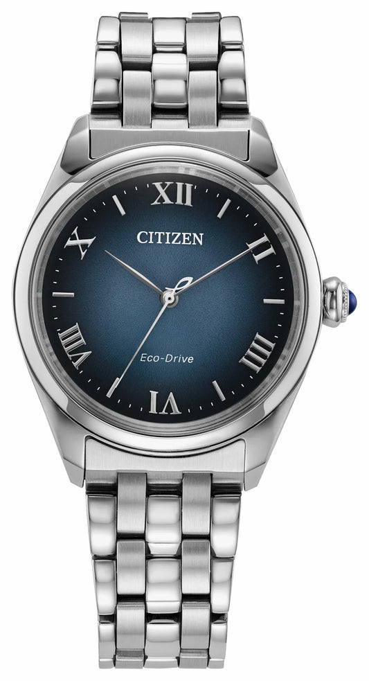 Citizen L Classic Navy Dial Stainless Steel Bracelet EM1140-80L | Citizen New