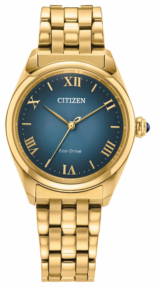 Citizen L Classic Blue Dial Stainless Steel Bracelet EM1142-84L | Citizen Classic