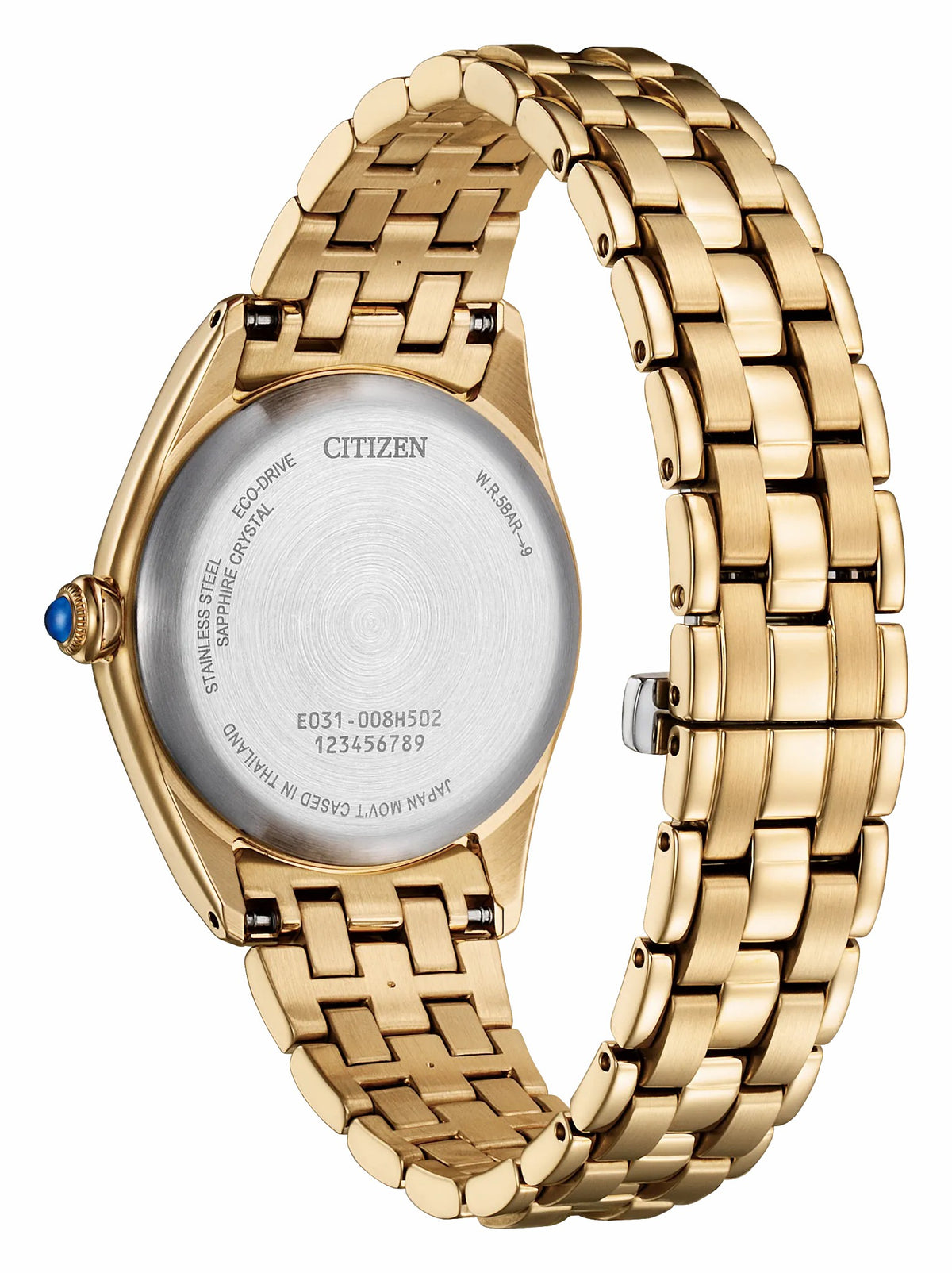 Citizen L Classic Brown Dial Stainless Steel Bracelet EM1143-81Z | Citizen Latest