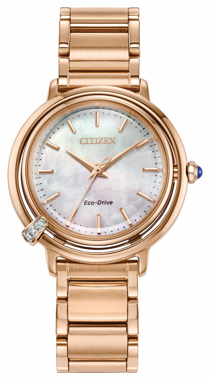 Citizen L Arcly White Dial Stainless Steel Bracelet EM1098-68D | Citizen Smart Buy