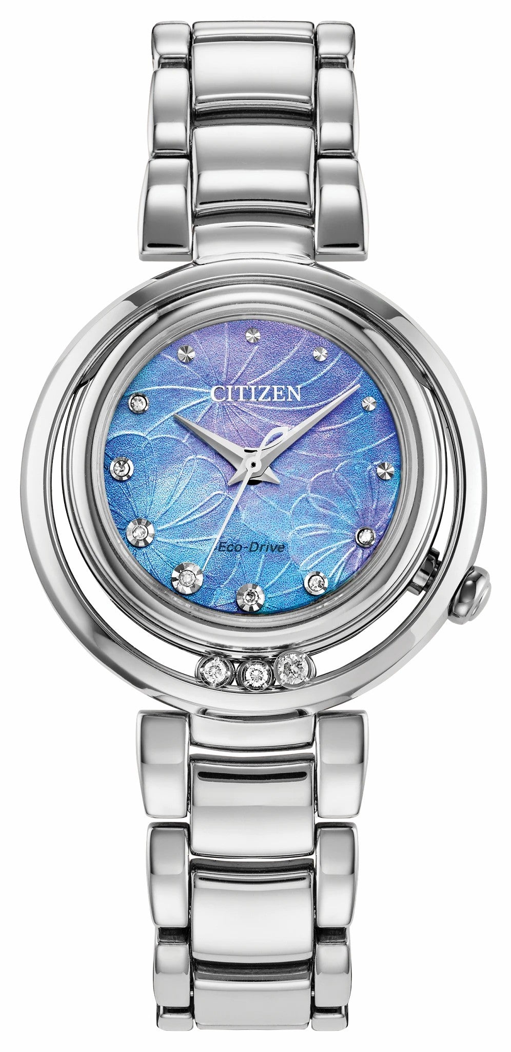 Citizen L Arcly Blue Dial Stainless Steel Bracelet EM1110-56N | Citizen Latest