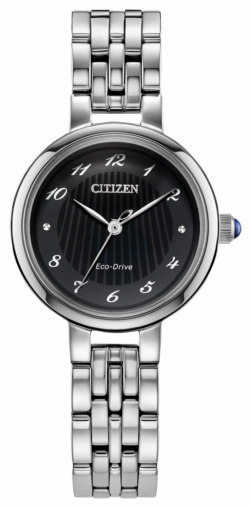 Citizen L Classic Black Dial Stainless Steel Bracelet EM0990-81E | Citizen Best Seller