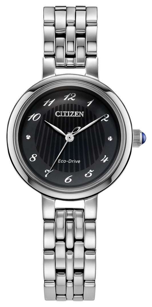 Citizen L Classic Black Dial Stainless Steel Bracelet EM0990-81E | Citizen Best Seller