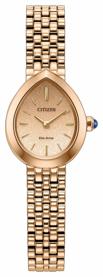 Citizen L Rainell Rose Gold-Tone Dial Stainless Steel Bracelet EX1553-56X | Citizen Popular