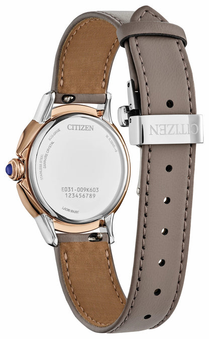 Citizen L Ceci Taupe Dial Eco-Pet Strap EM1166-01Z | Citizen Exclusive