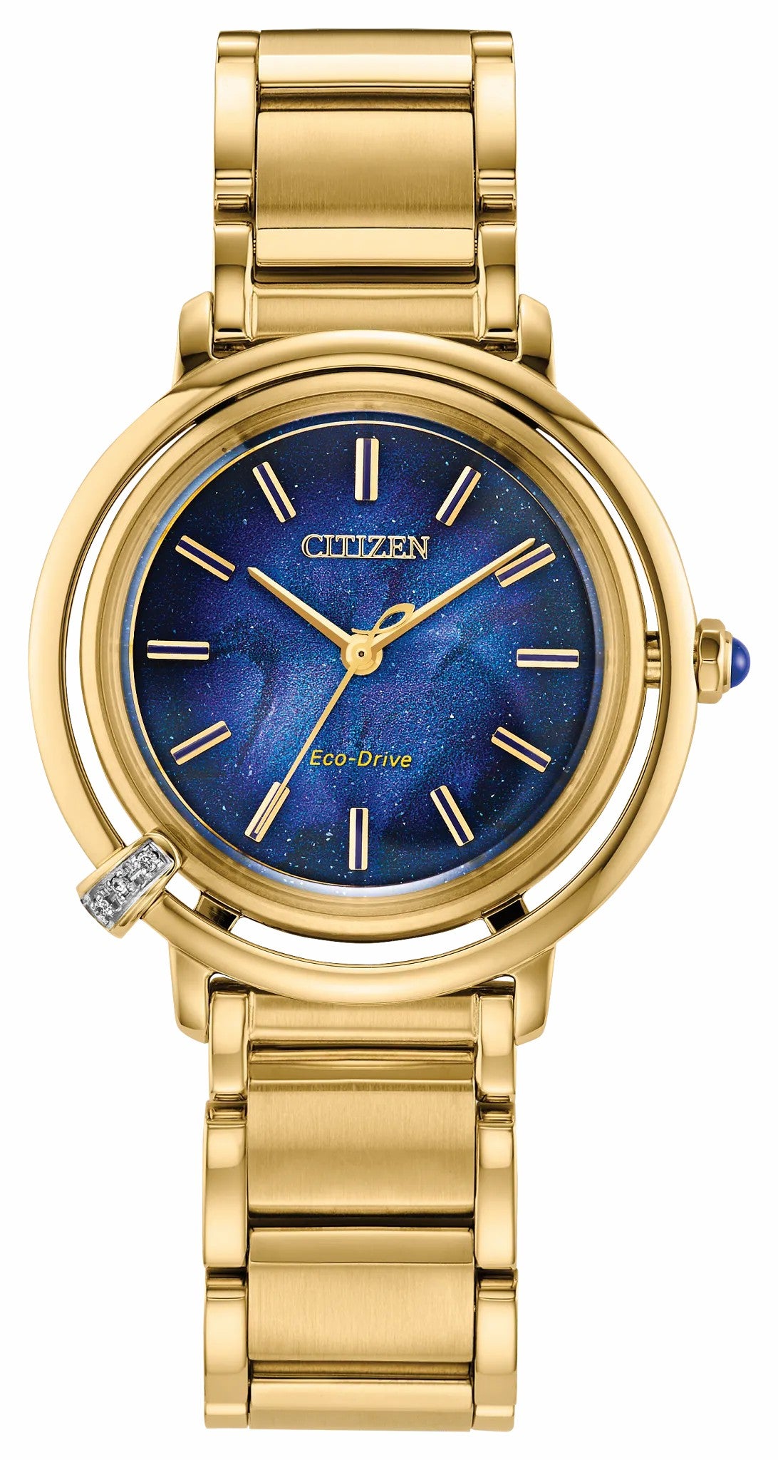 Citizen L Arcly Blue Dial Stainless Steel Bracelet EM1099-57L | Citizen Exclusive