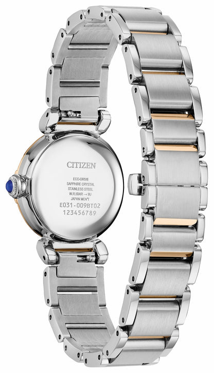 Citizen L Mae White Dial Stainless Steel Bracelet EM1136-87D | Citizen Recommended