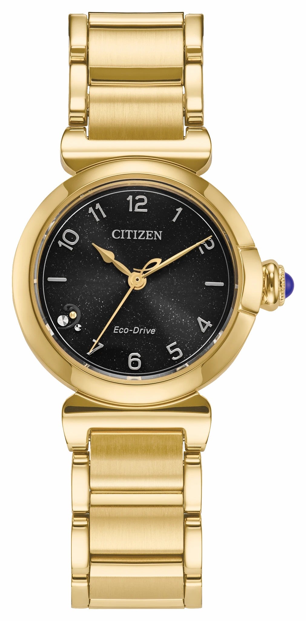 Citizen L Mae Black Dial Stainless Steel Bracelet EM1132-88H | Citizen Classic