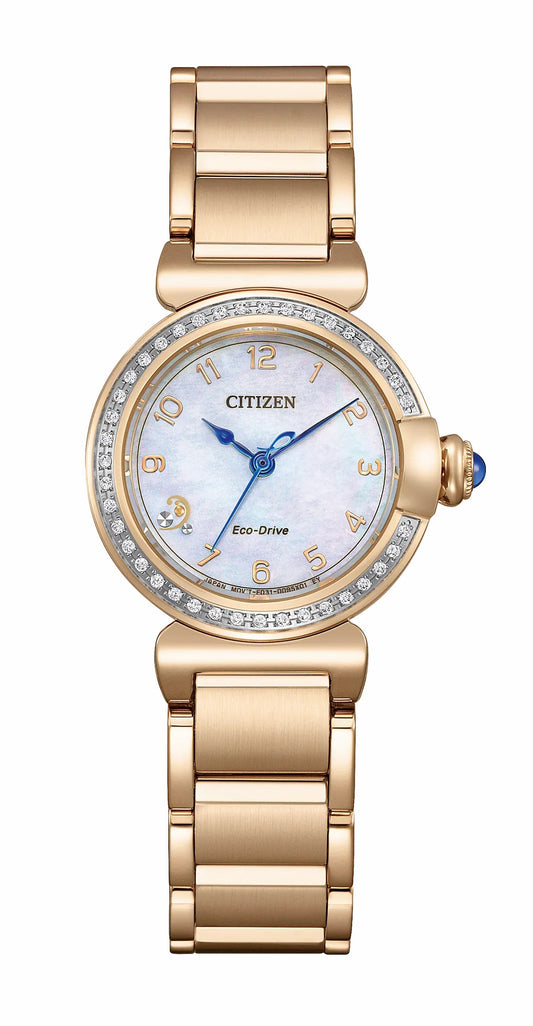 Citizen L Mae White Dial Stainless Steel Bracelet EM1123-89D | Citizen Popular