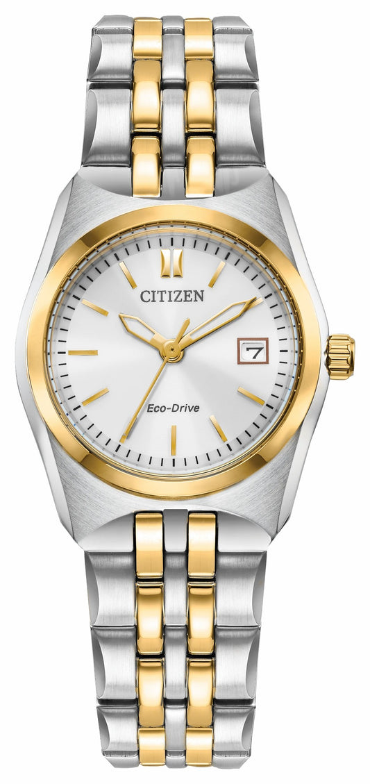 Corso White Dial Stainless Steel Bracelet EW2299-50A | Citizen Classic
