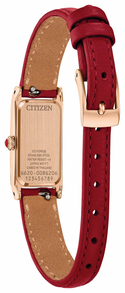 Fio White Dial Leather Strap EG7123-01A | Citizen Trending