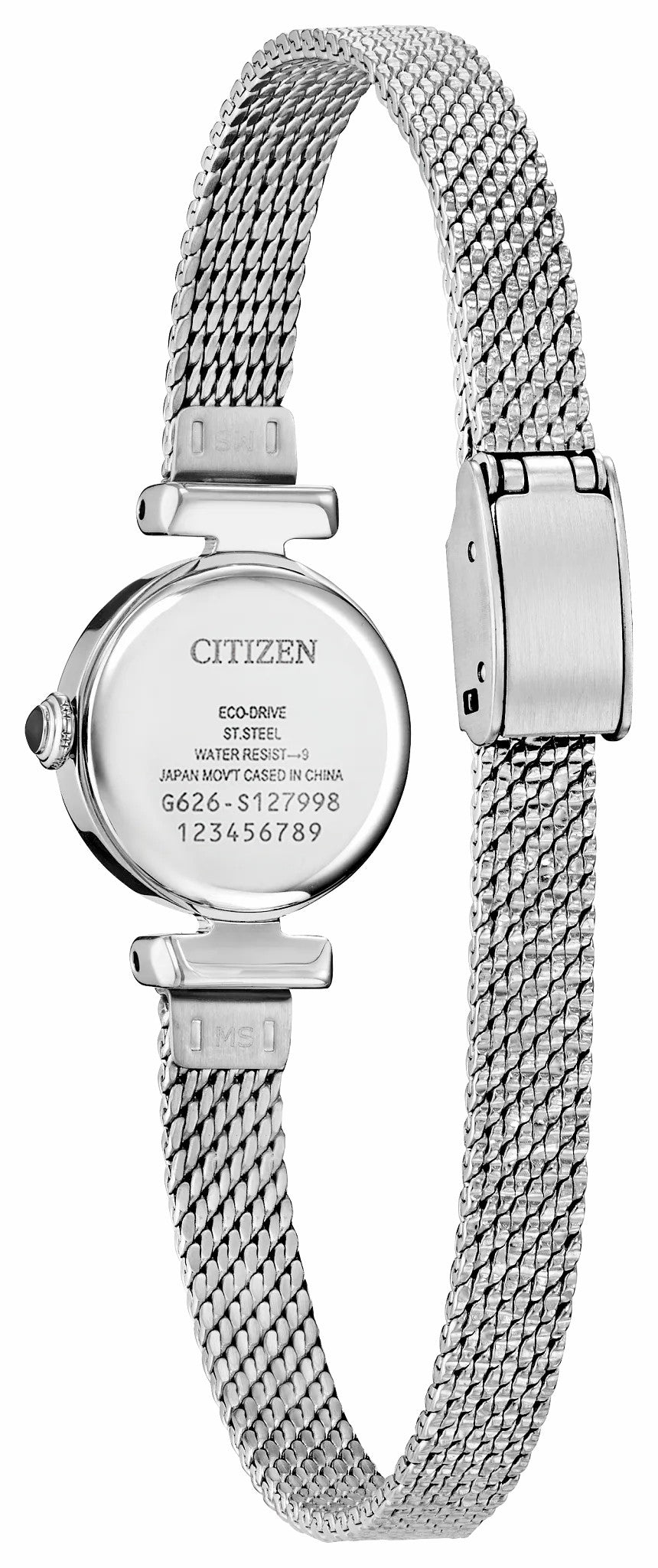 Fio Light Blue Dial Stainless Steel Bracelet EG7081-51L | Citizen Best Seller