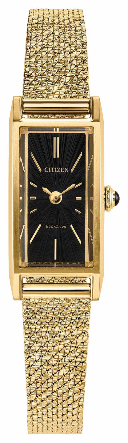 Fio Black Dial Stainless Steel Bracelet EG7128-59E | Citizen Everyday