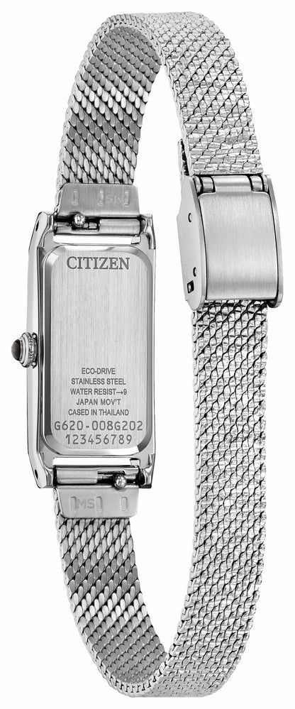 Fio White Dial Stainless Steel Bracelet EG7120-51A | Citizen Smart Buy