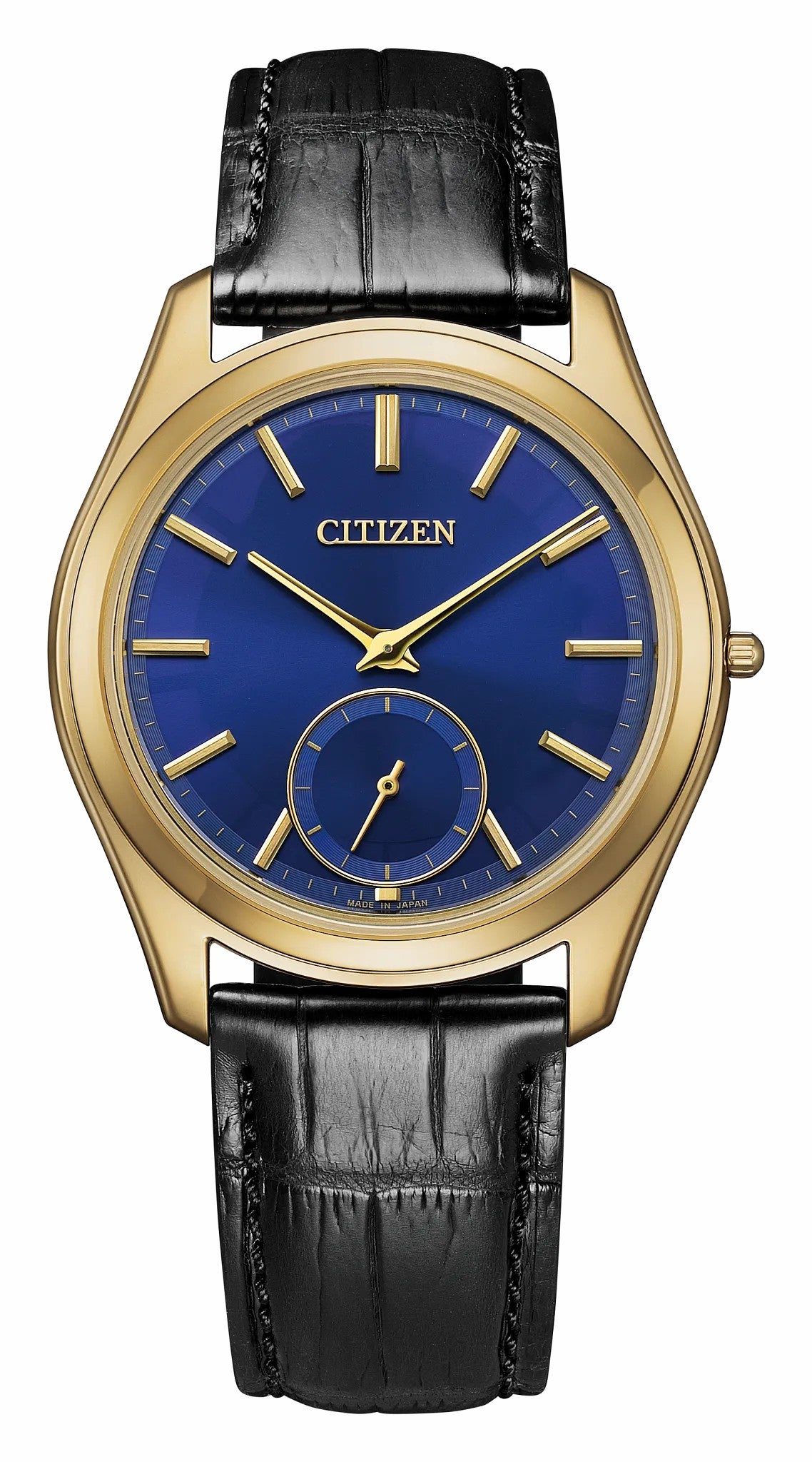 Eco-Drive One Blue Dial Crocodile Strap AQ5022-02L | Citizen Trending