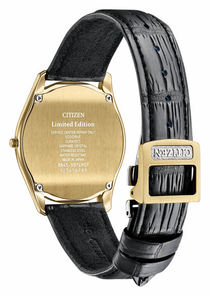 Eco-Drive One Blue Dial Crocodile Strap AQ5022-02L | Citizen Trending