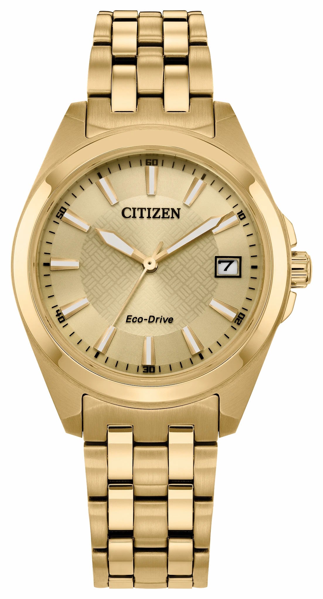 Peyten Champagne Dial Stainless Steel Bracelet EO1222-50P | Citizen Deals
