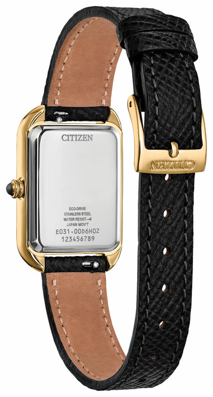 Dress Classic Black Dial Leather Strap EM1192-01E | Citizen Deals