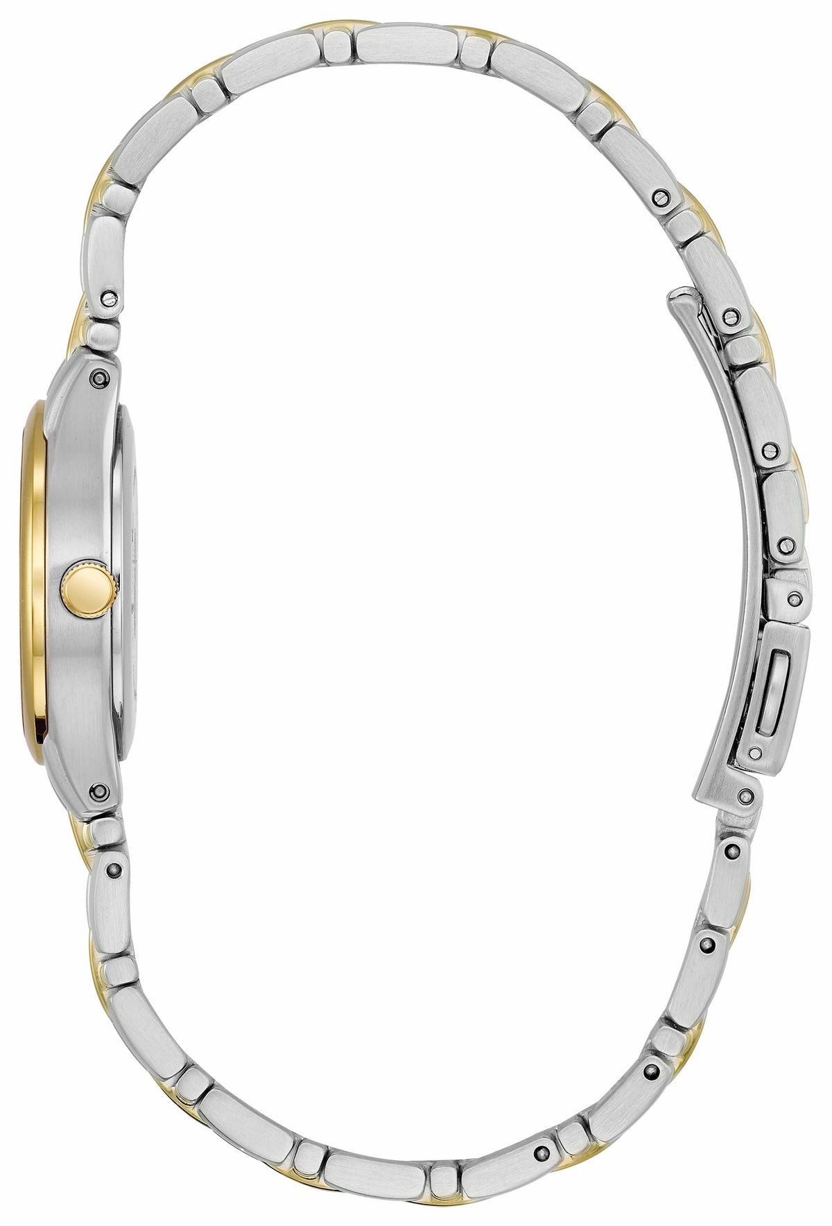 Corso - Ladies Eco-Drive Two-Tone White Dial Date Watch | Citizen Exclusive