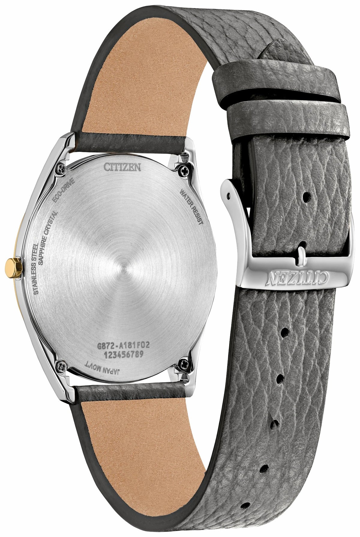 Suratto Gray Dial Leather Strap AR3124-07H | Citizen Recommended